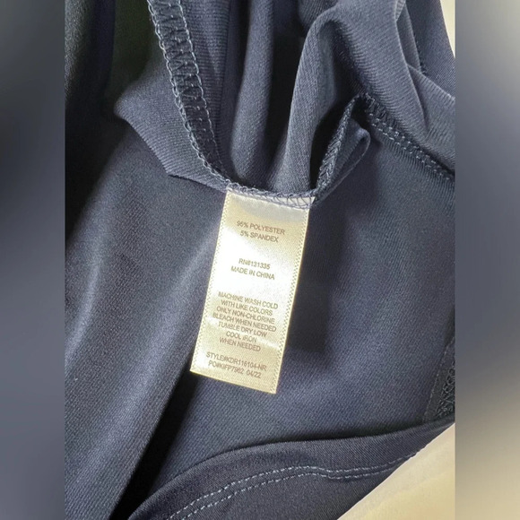 SOCIALITE Navy blue one shoulder‎ mini dress size M. - Picture 12 of 15